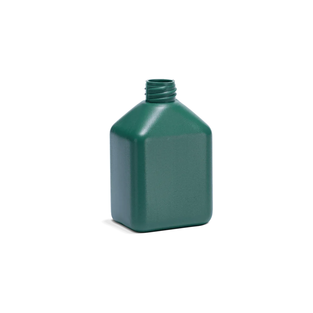Compact Square Bottle – Blow Molding container made by Tarh Gostar