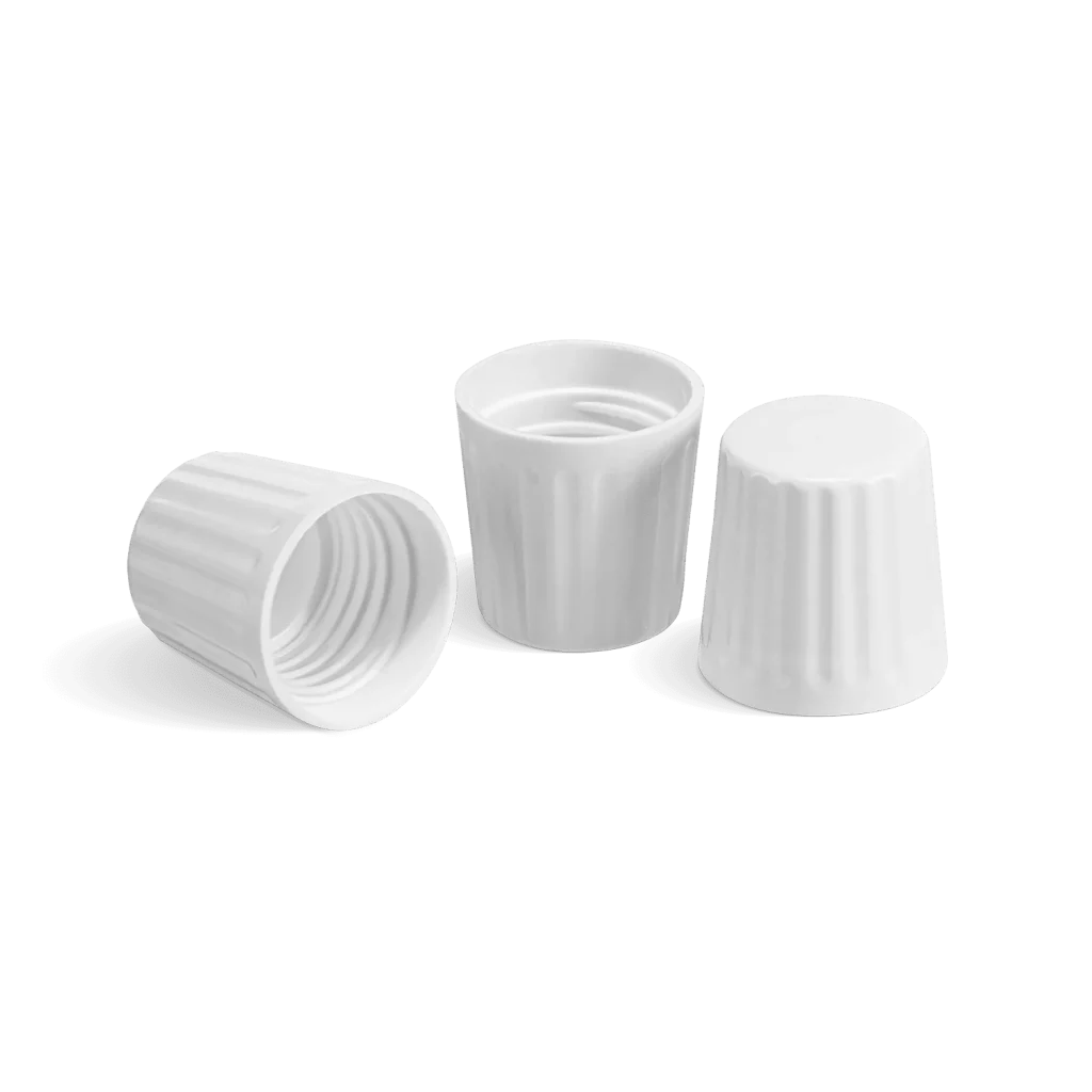 Ribbed Screw Caps – Injection Molding container made by Tarh Gostar